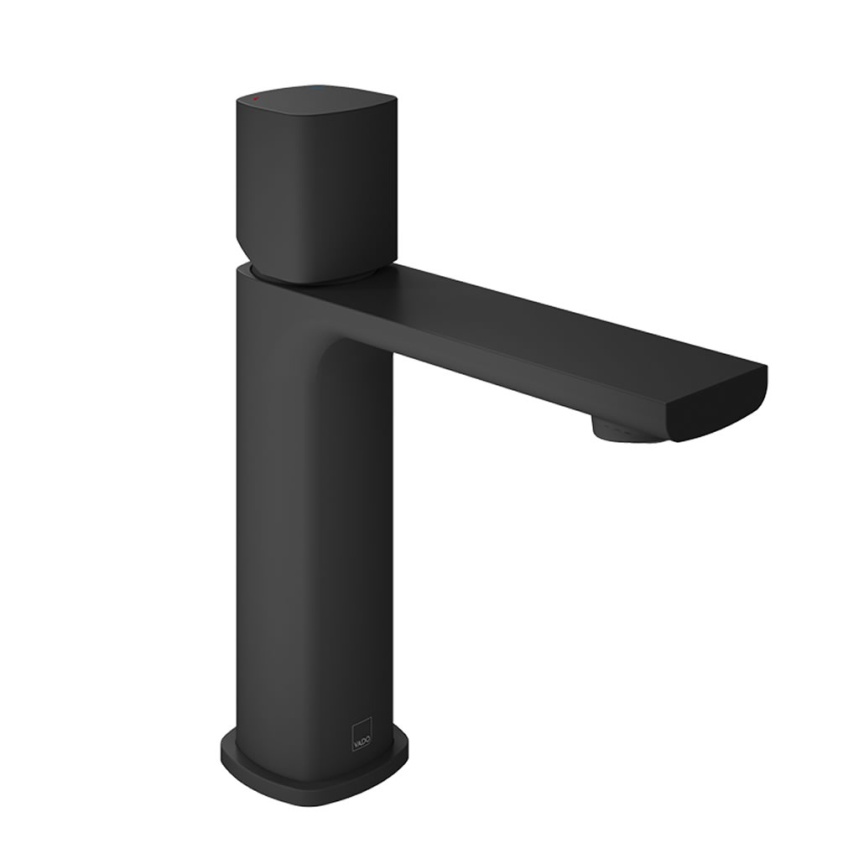 Vado Cameo Leverless Matt Black Mono Basin Mixer